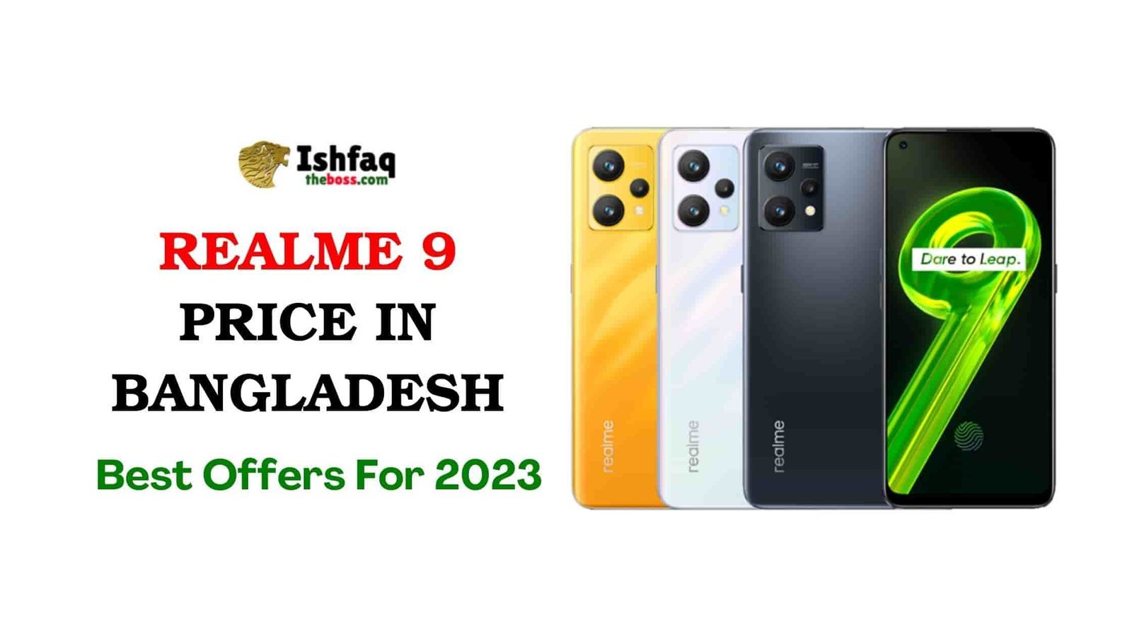 realme 9 price in bangladesh