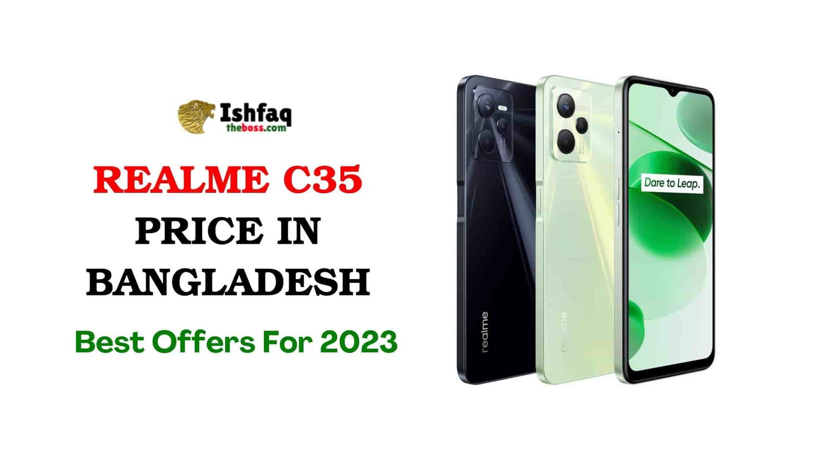 realme c35 price in bangladesh