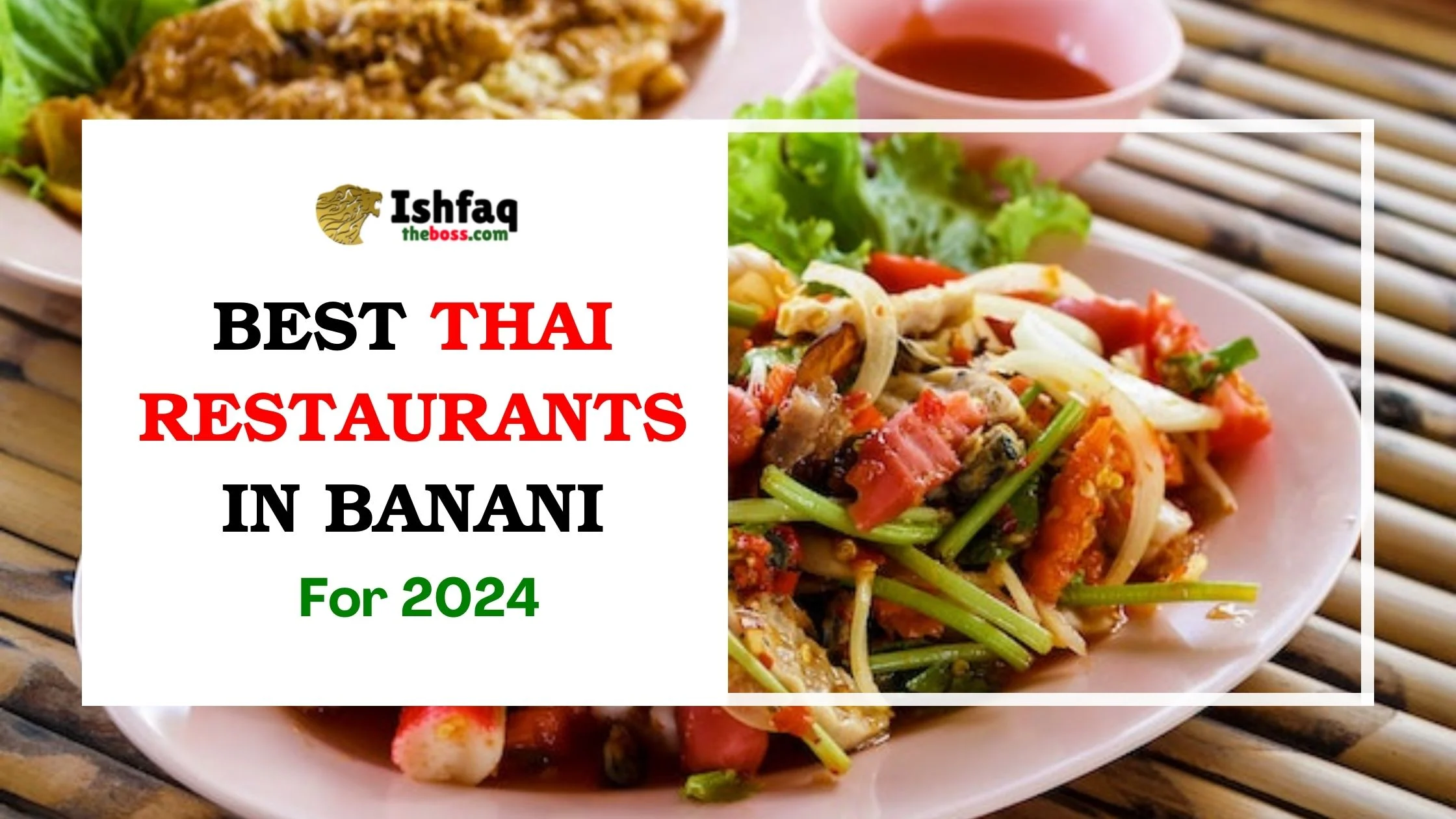 Best Thai Restaurants in Banani for 2024